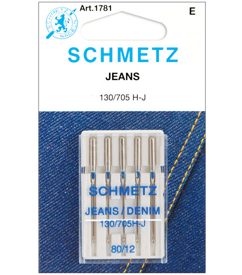Schmetz DenimJeans Machine Needles 40Pk Size 4040 JOANN Adorable What Size Sewing Machine Needle For Denim Schmetz DenimJeans Machine Needles 40Pk Size 4040 JOANN Adorable What Size Sewing Machine Needle For Denim