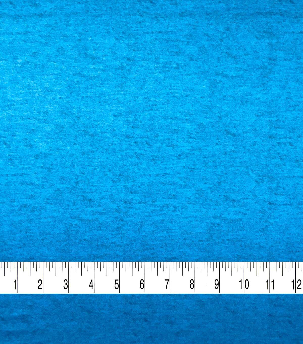 Solid Heathered Teal Juvenile Cotton Fabric | JOANN
