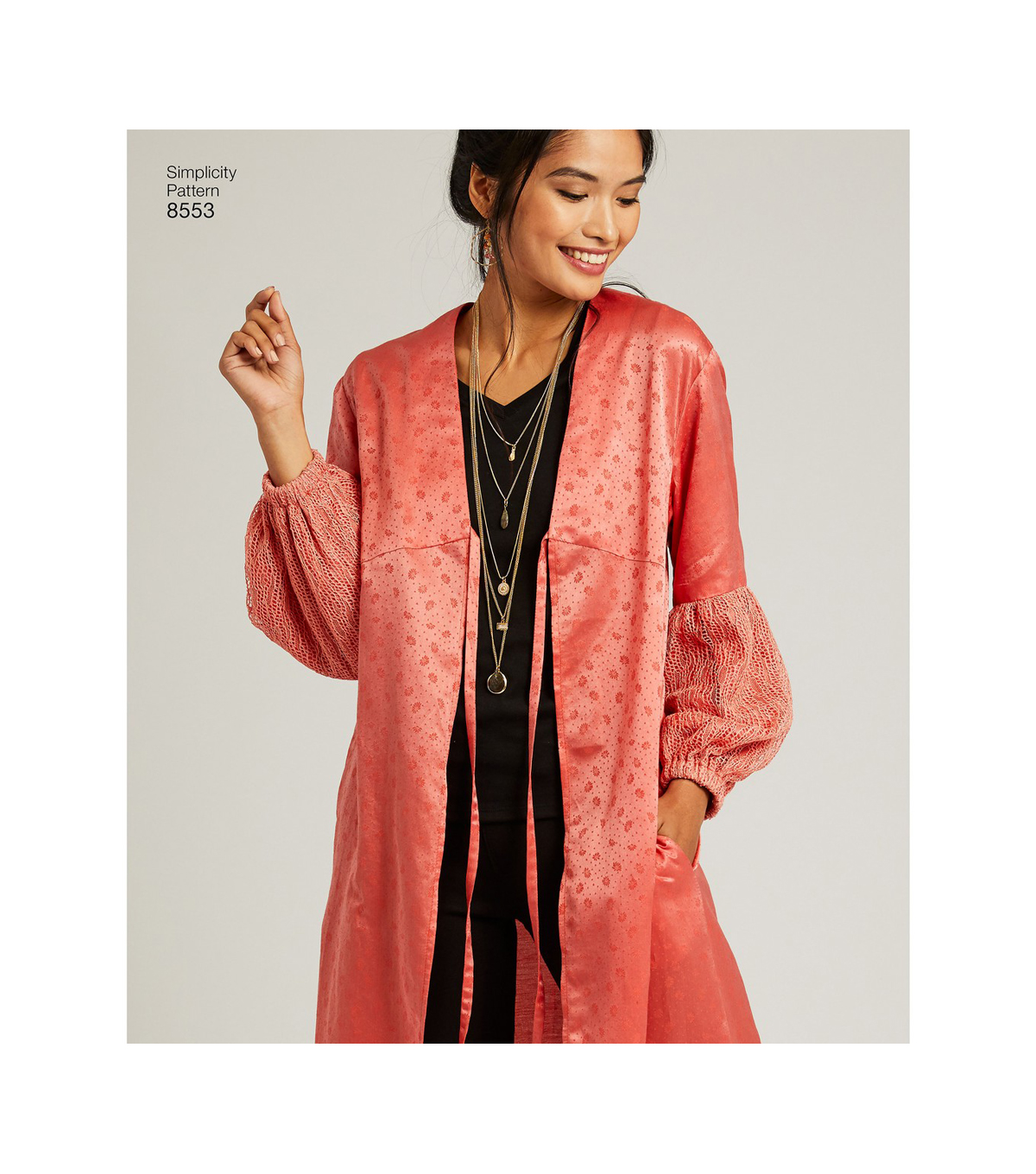 Simplicity Easy-to-sew Misses/' Kimonos With Variations-xxs-xs-s-m-l-xl-xxl