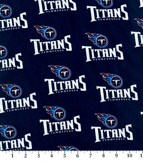 tennessee titans logo cotton