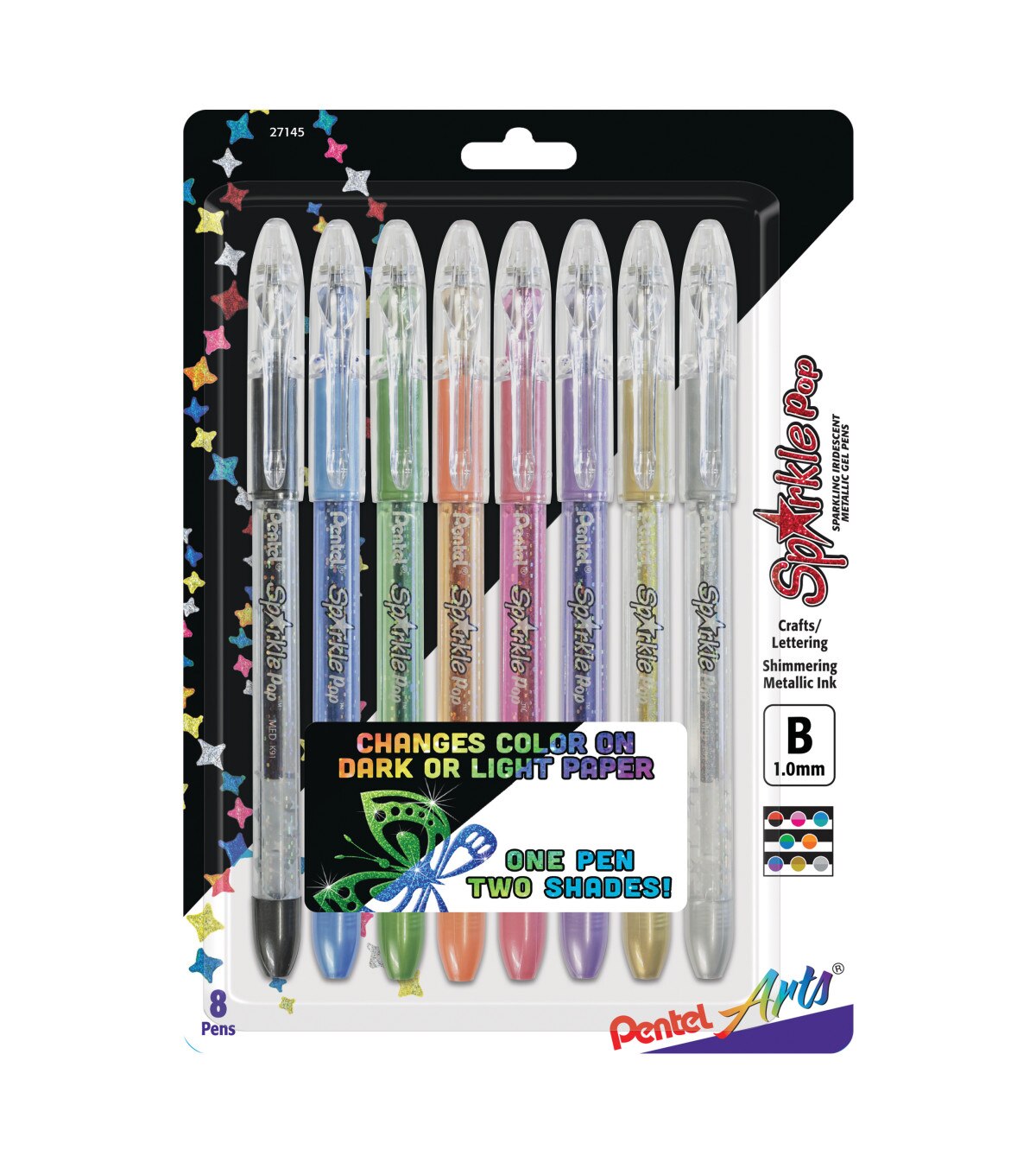 BUY Pentel Sparkle Pop Gel Pens 8-Pack
