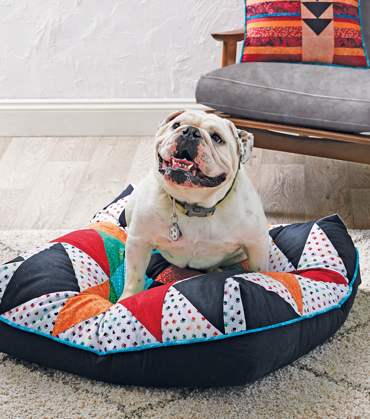 make a dog bed how to make patchwork dog bed joann make a dog bed how to make patchwork dog bed joann