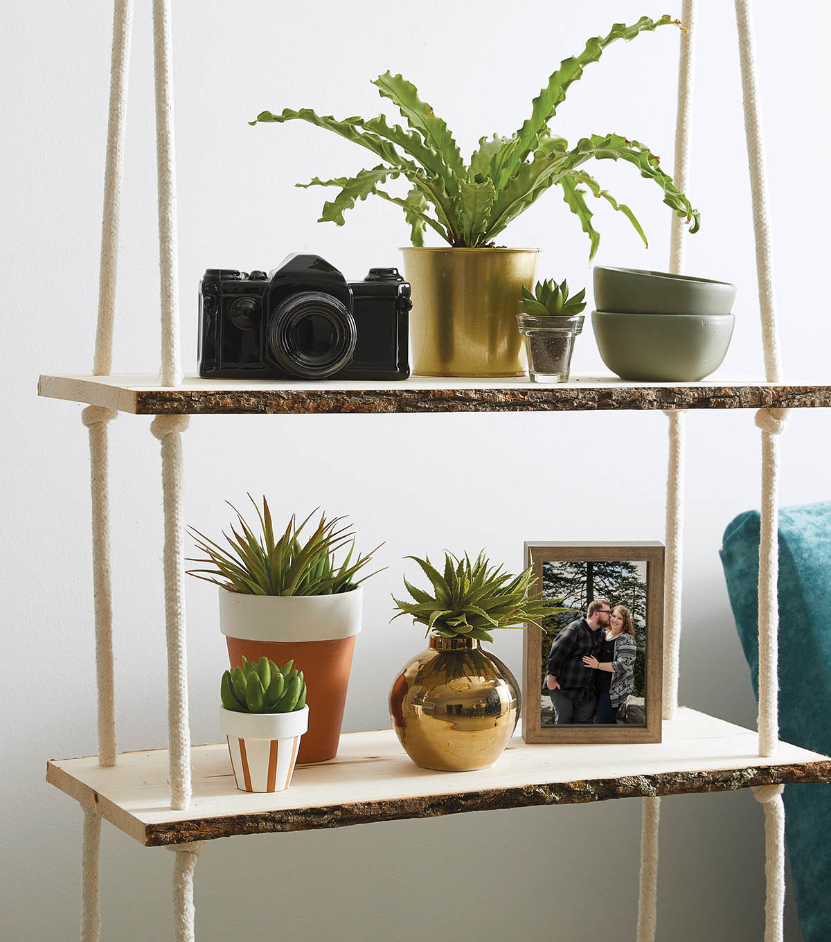 How To Make A Hanging Wood Rope Shelf Joann