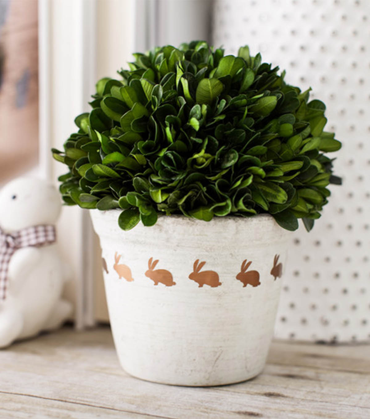 easter plant pot decorations