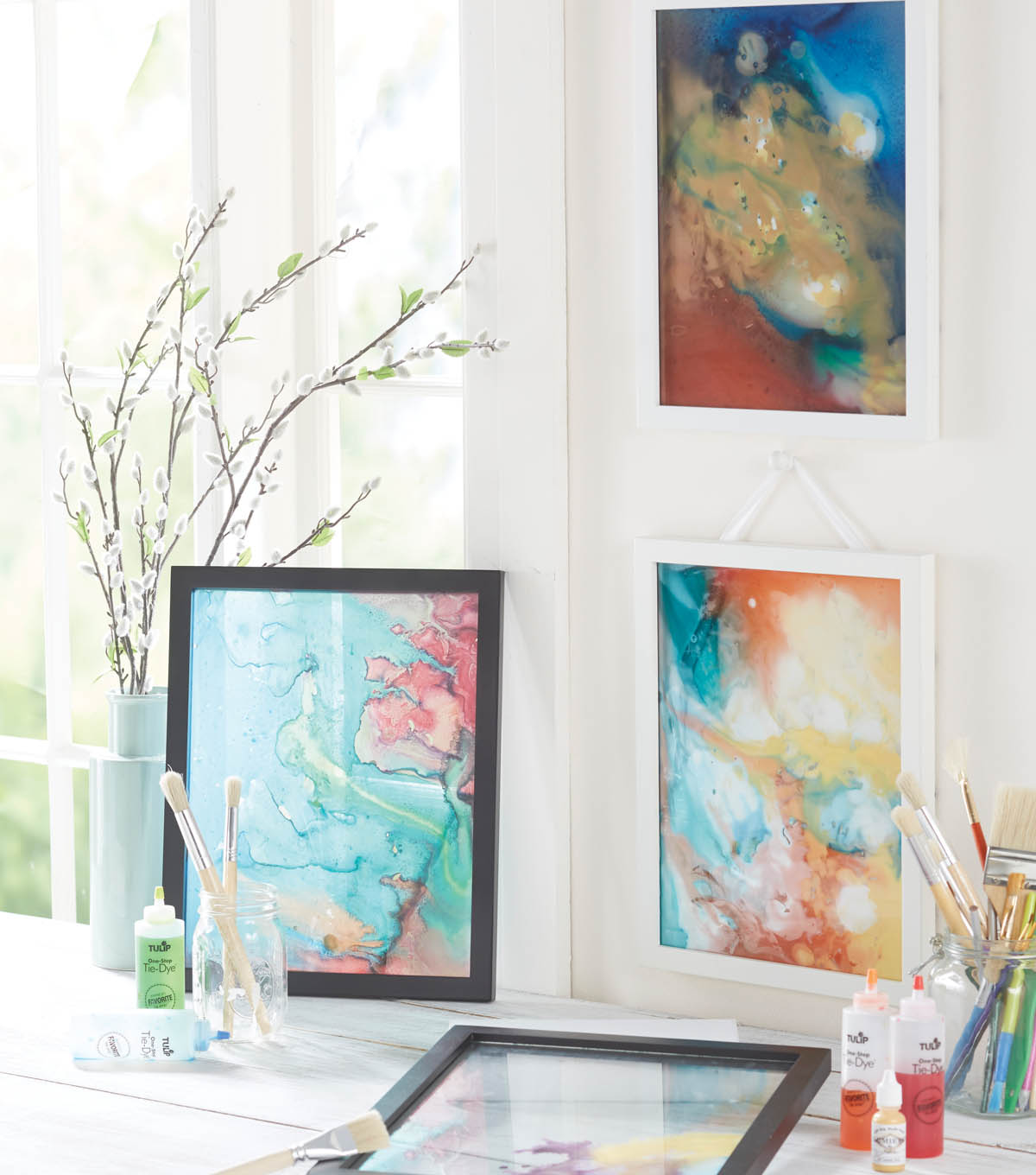 Tie Dye Art Diy Floating Frame Joann Tie Dye Floating Frame Art
