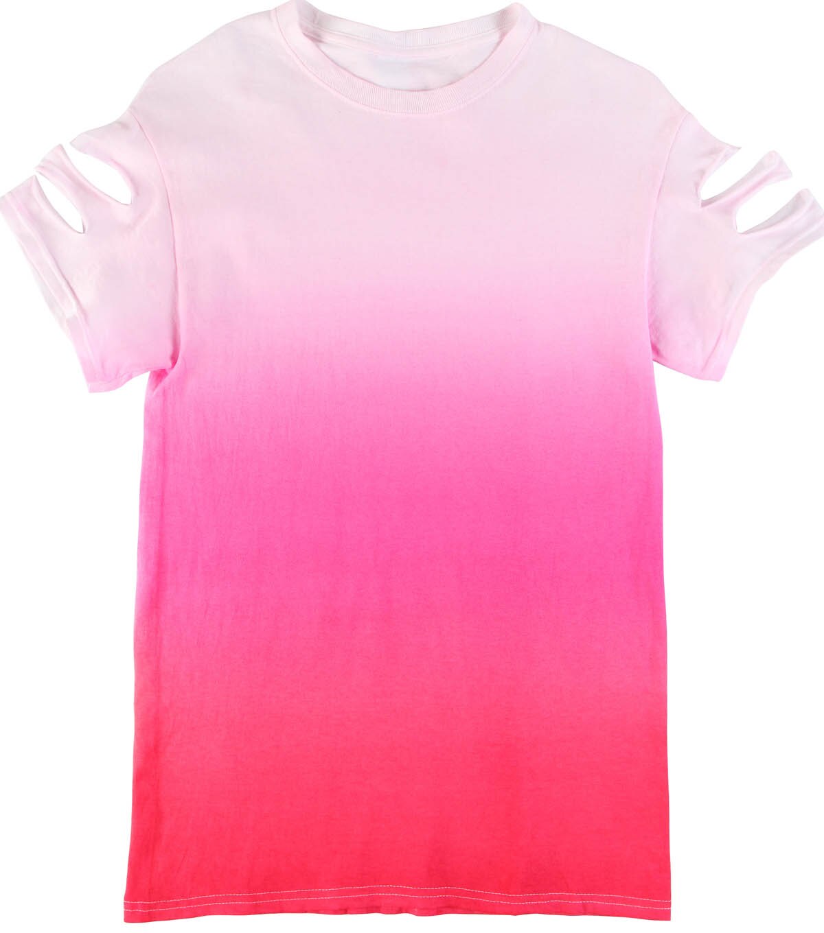 Pretty in Pink Ombre Altered T-Shirt | JOANN