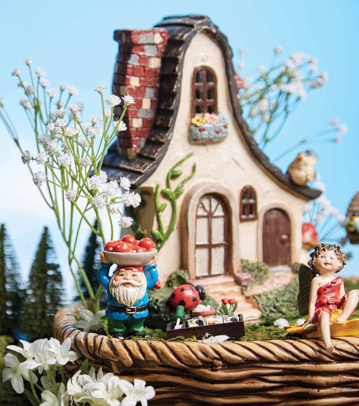 How To Make A Basket Gnomes Fairy Garden Joann
