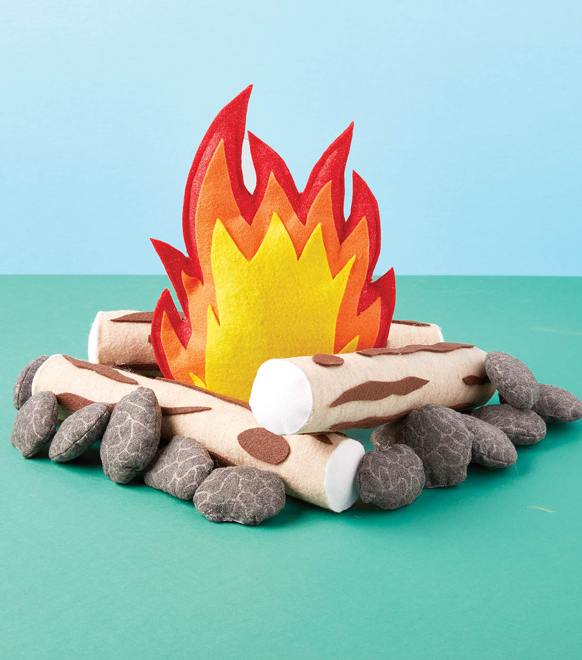 how to make a felt campfire joann