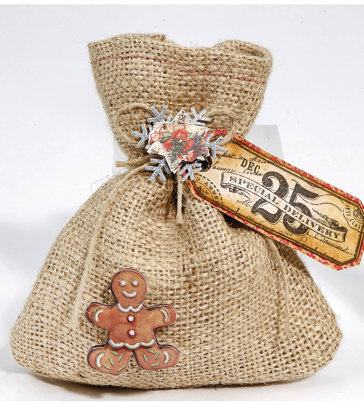 Christmas Burlap Treat Bag Joann Christmas Burlap Treat Bag