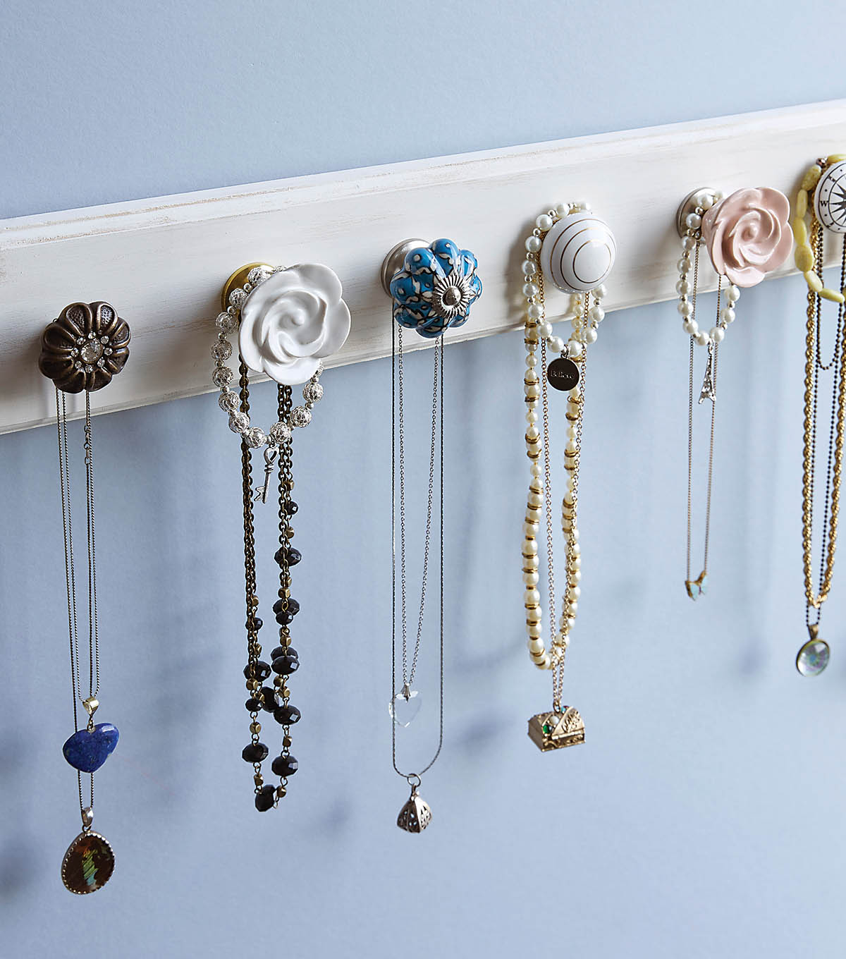 How To Make A Dresser Knob Jewelry Hanger Joann