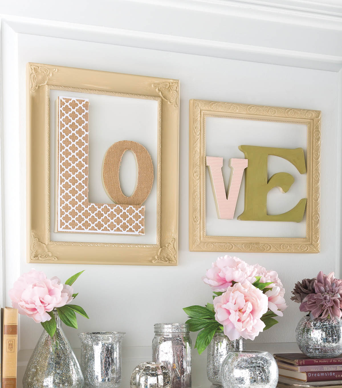 Idea Market Love Letters And Painted Frames Joann Idea Market Love Letters And Painted Frames
