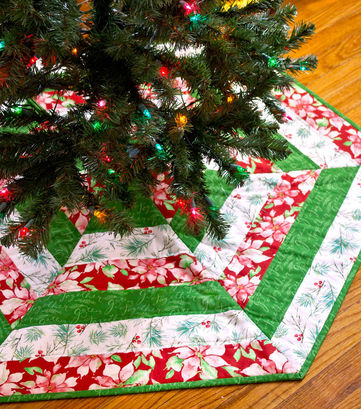 How To Make A Tree Skirt Table Top Tree Skirt Joann
