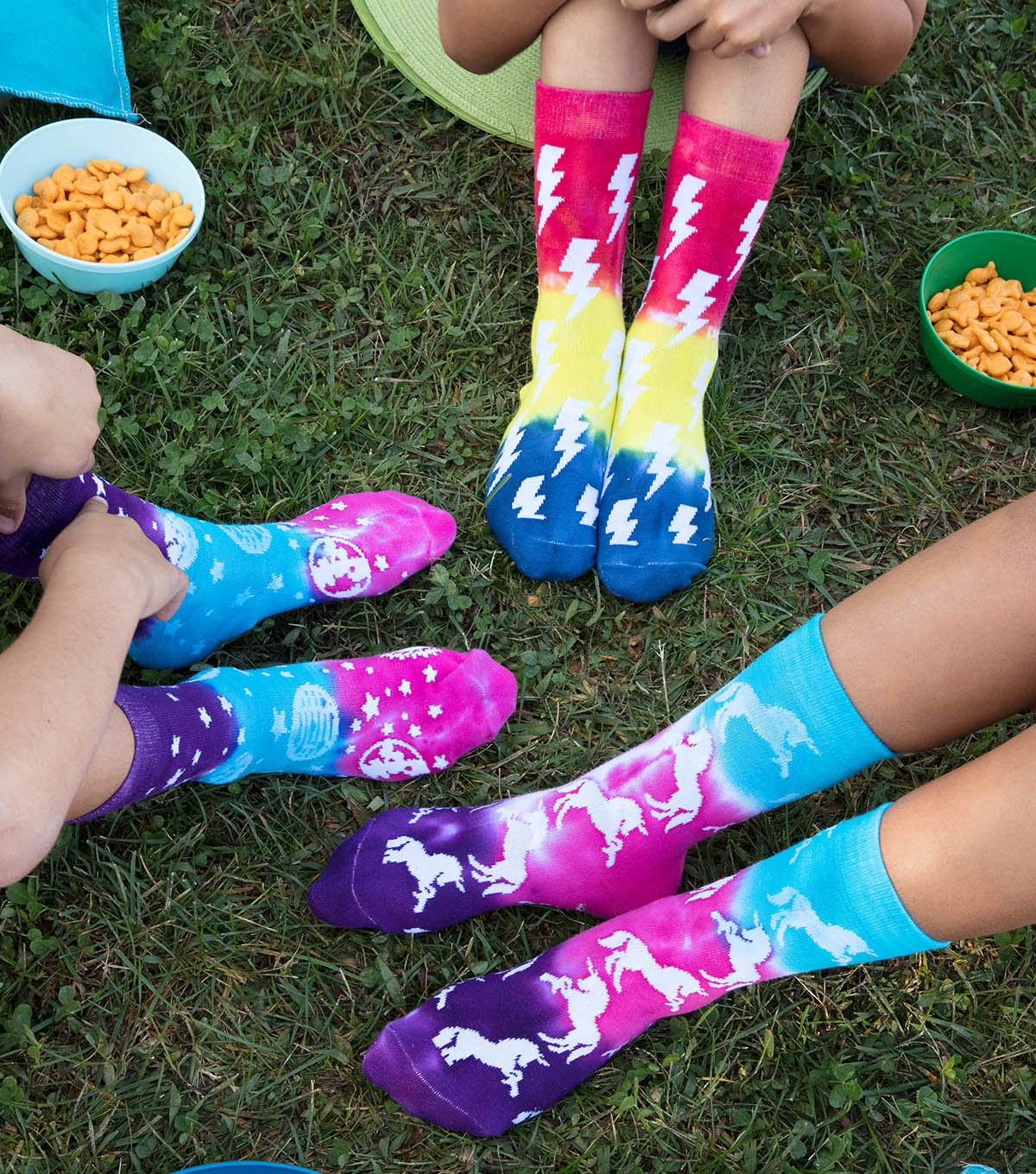 TIE DYE SOCK KELLY SM
