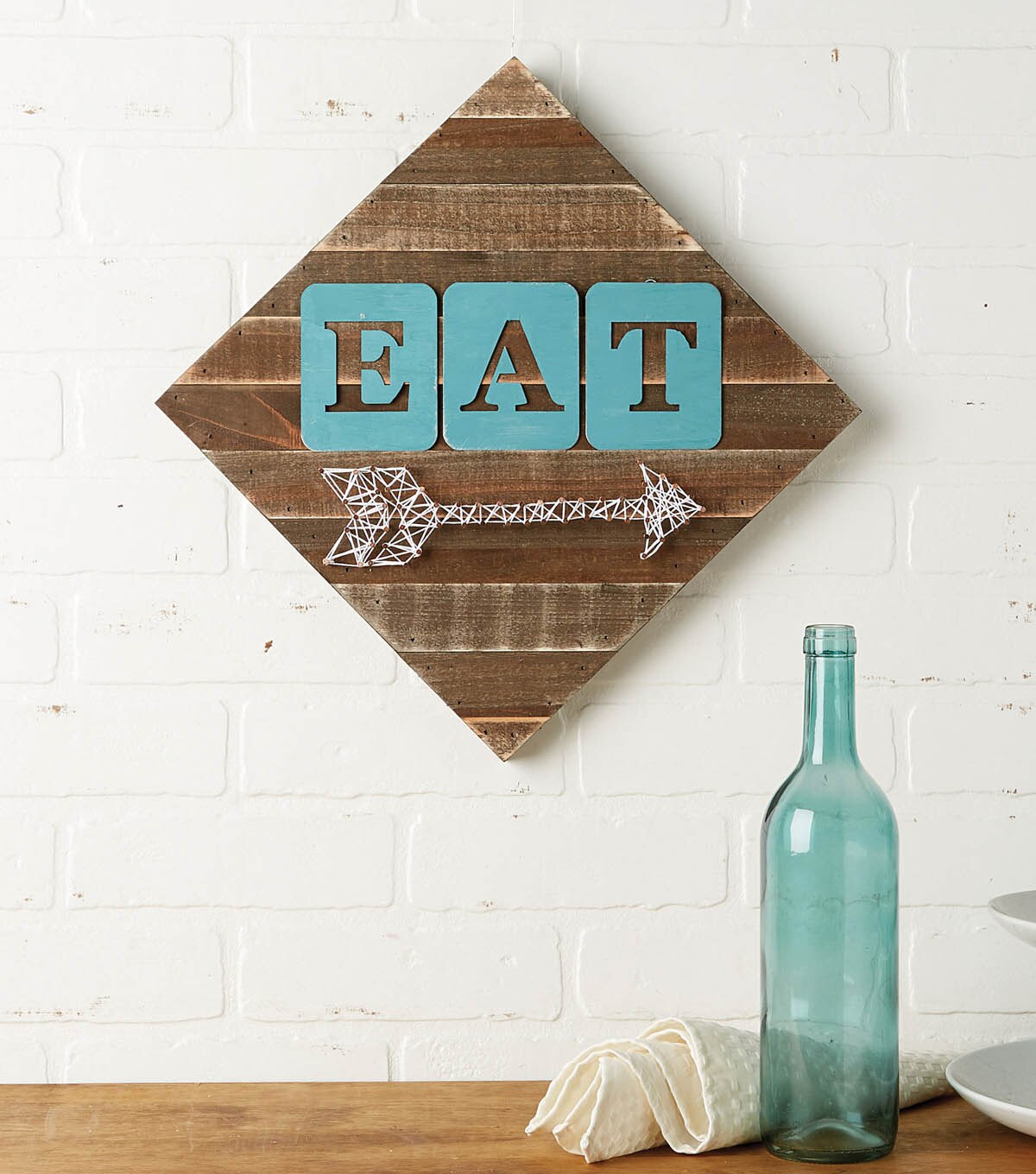 How To Make A Tin Eat Pallet And String Art Joann