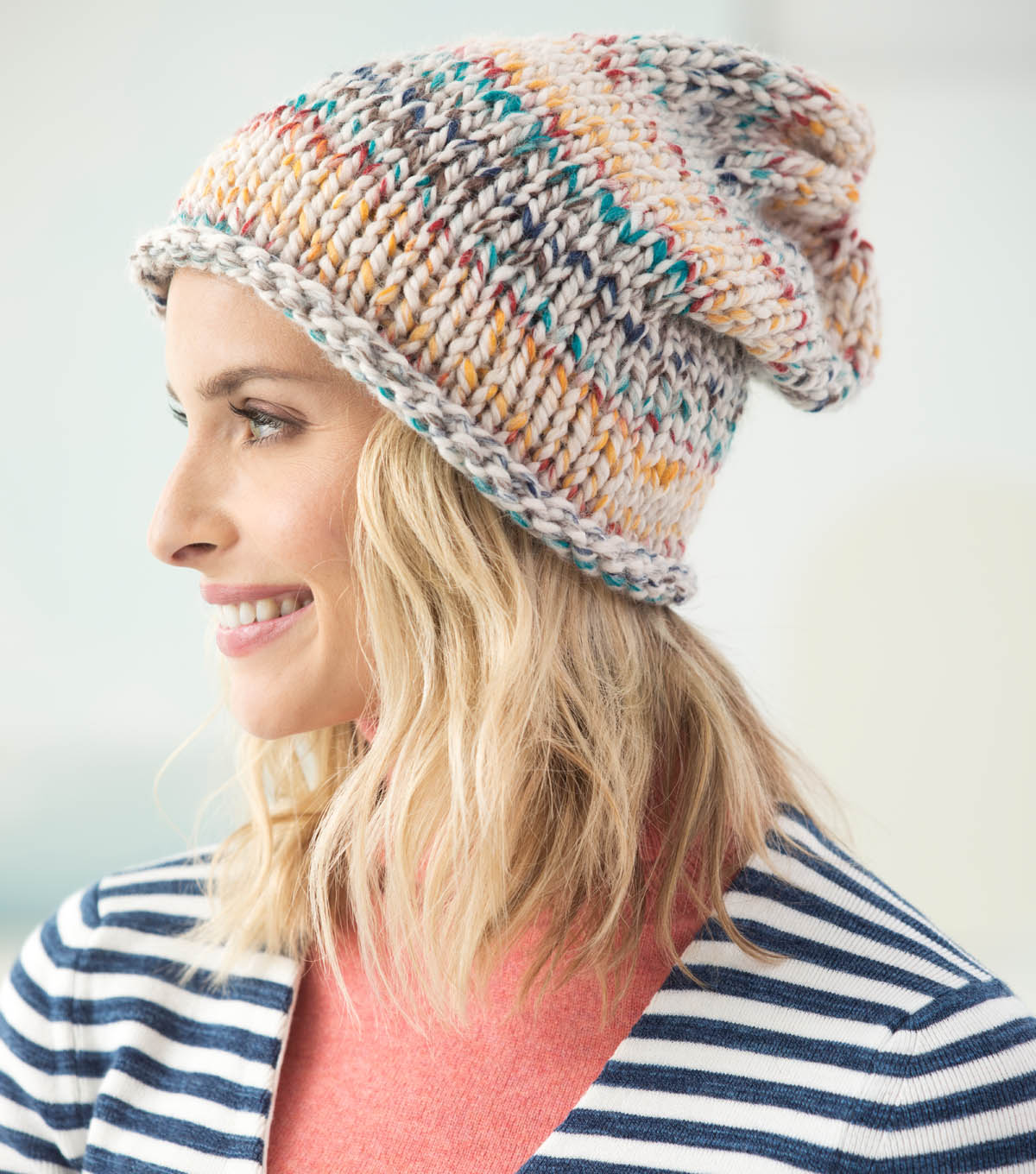 How to knit a simple beanie