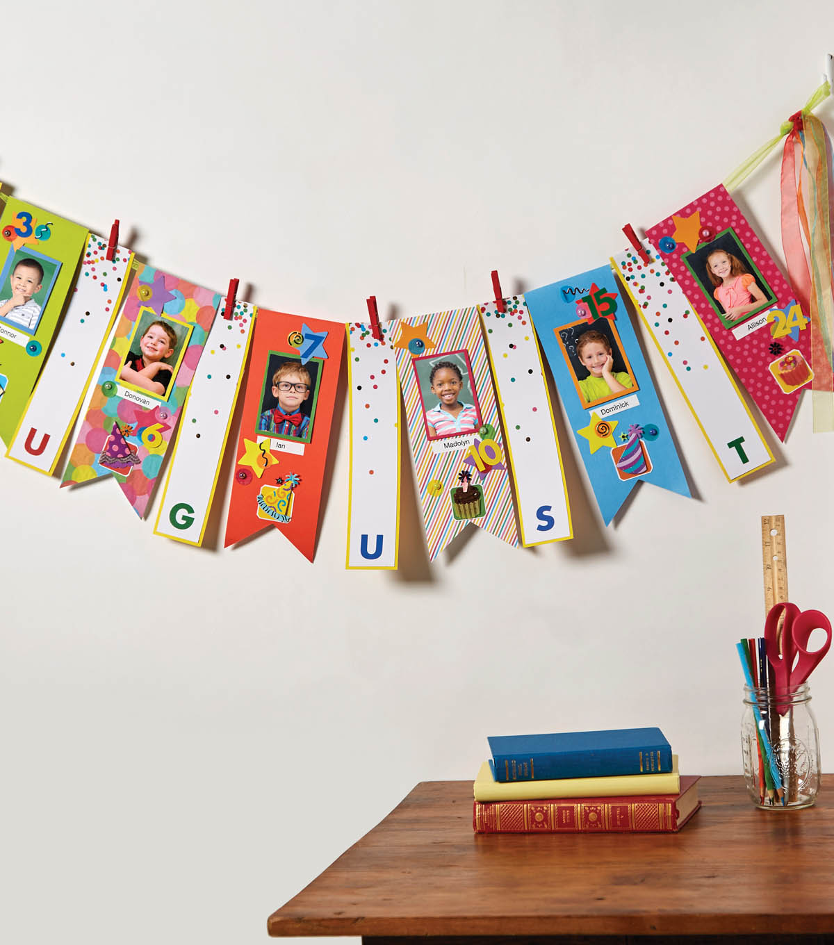 how to create a classroom birthday banner joann