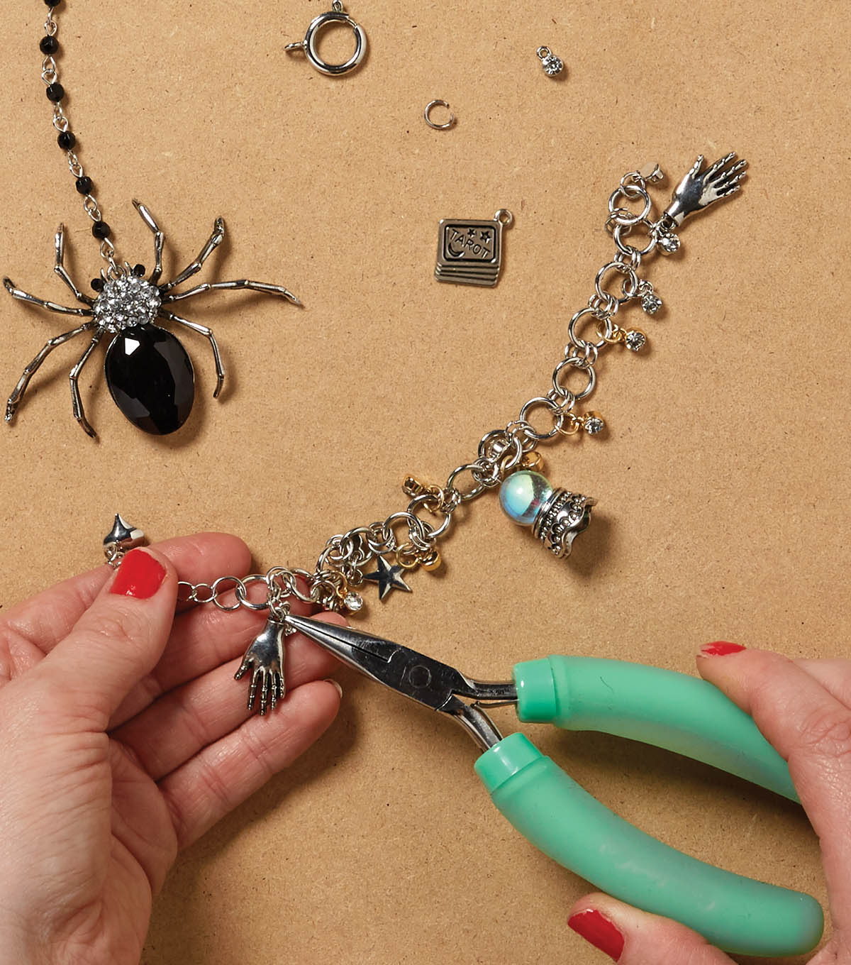 How To Make A Charm Bracelet Joann How To Make A Charm Bracelet